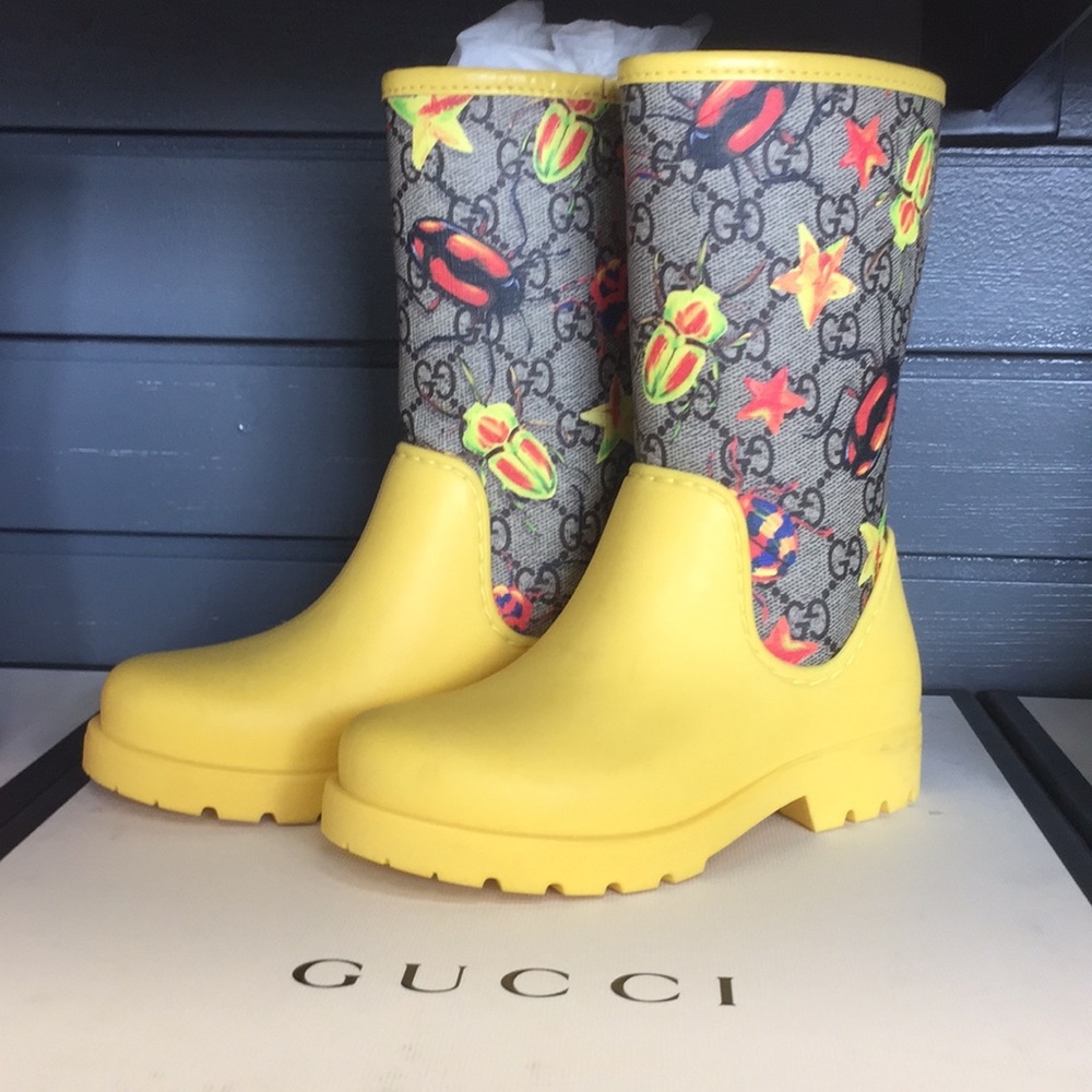 Little girl Gucci rain boots